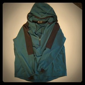 Under Armour women’s light pull over hoodie.